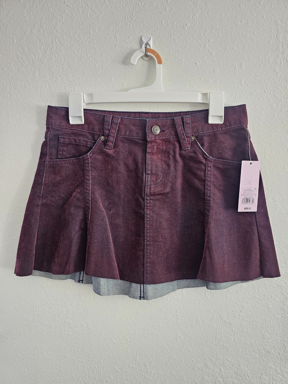 Wild fable Purple Pleated Mini Skirt - Picture 2 of 2